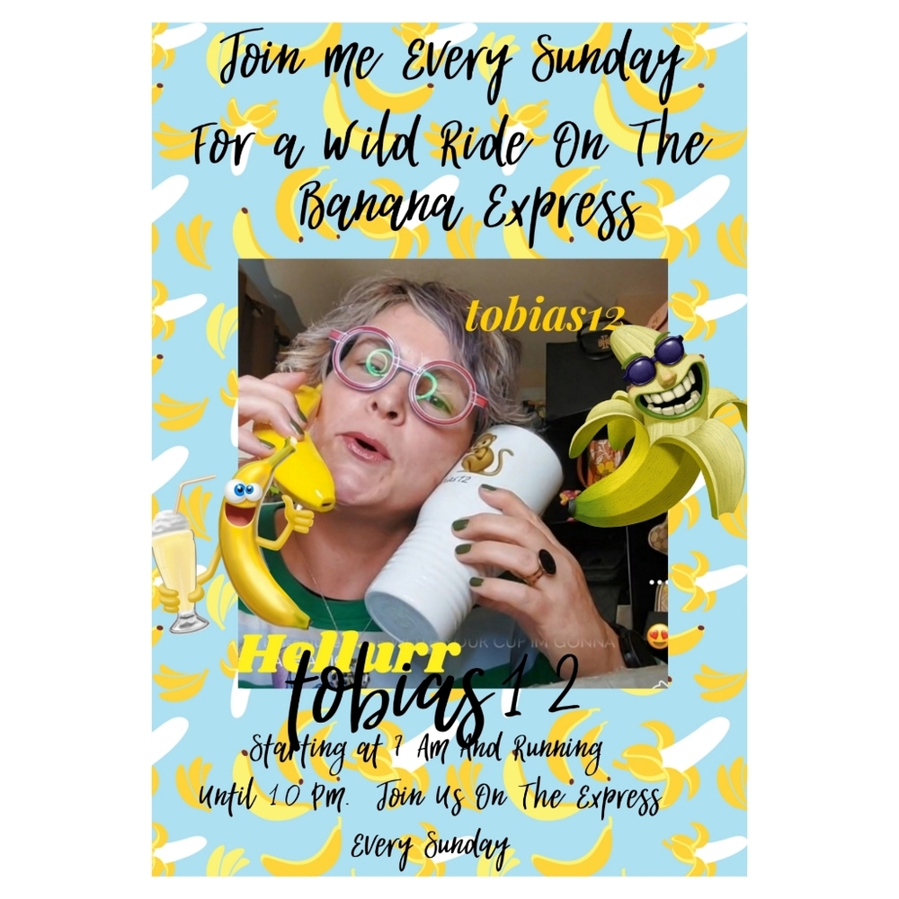 🍌Saturday 3/1 🍌Join the Express-You Do‎ Not Wanna Miss This Show🍌It's Bananas